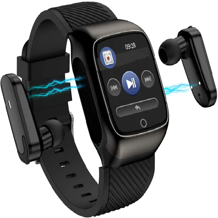 Smart Bracelet Wireless Bluetooth Headset Combo Smart Watch