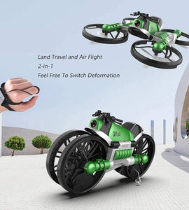2 in 1 Foldable Multifunction Quadcopter with Headless Mode