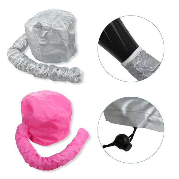 Portable Soft Hair Drying Cap Bonnet Hood Hat Blow Dryer