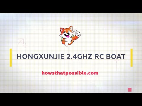 2.4 GHz Racing RC Boat