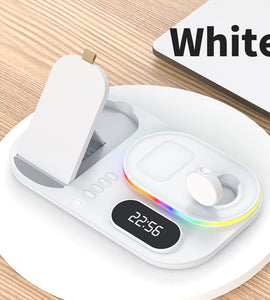 4 in 1 Wireless Chargers For Apple Samsung & Huawei