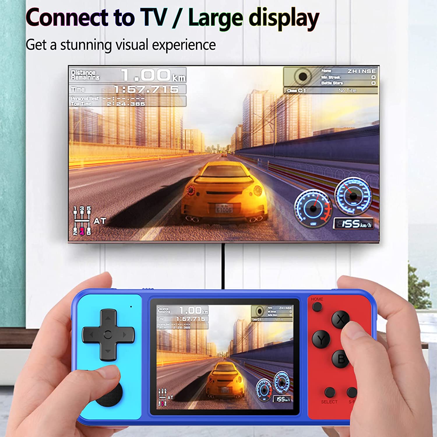 Handheld Game Console for Kids