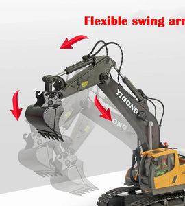 RC Excavator Dumper Bulldozer 1/20 2.4GHz 11CH RC Truck