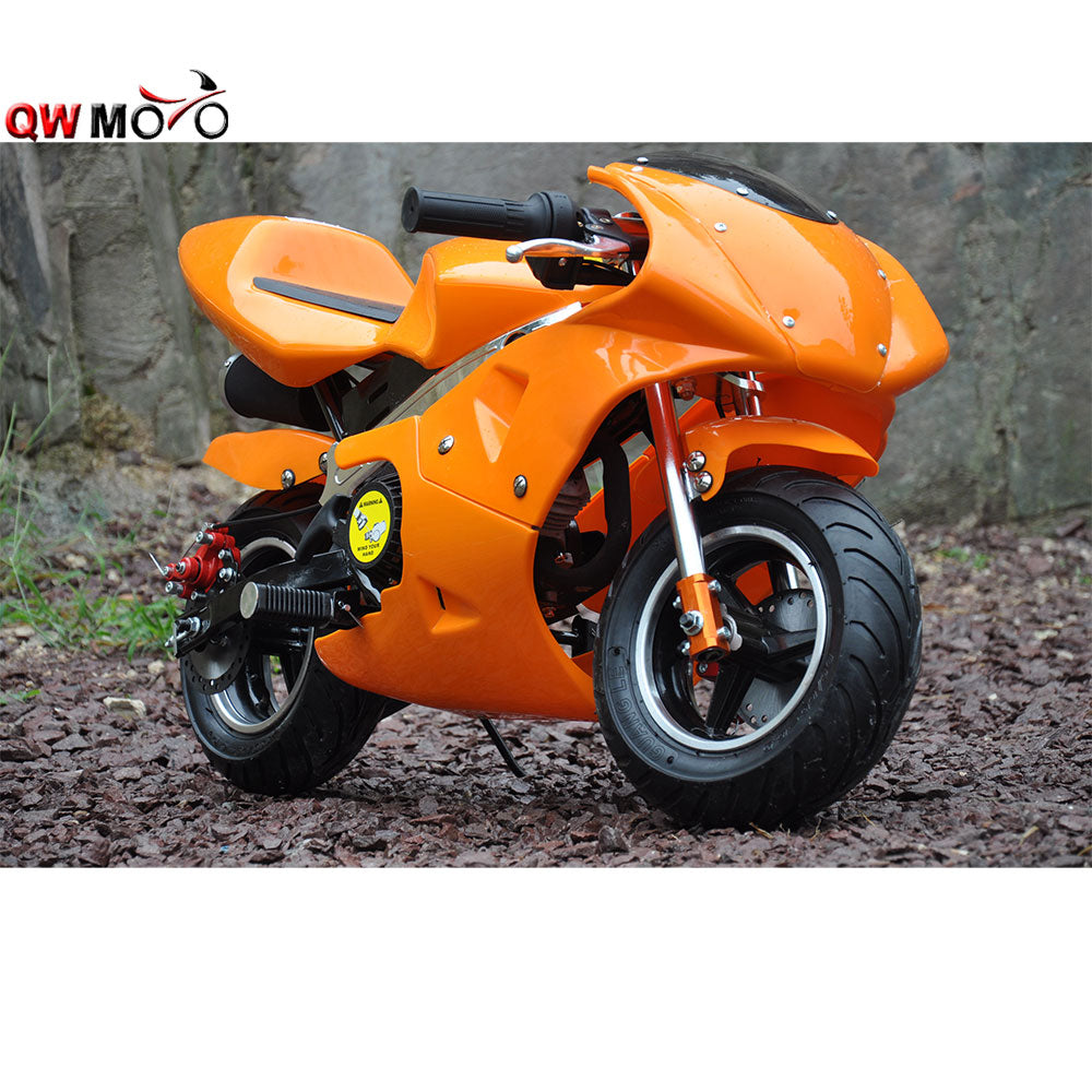 Pocket bike course GP 49cc - orange