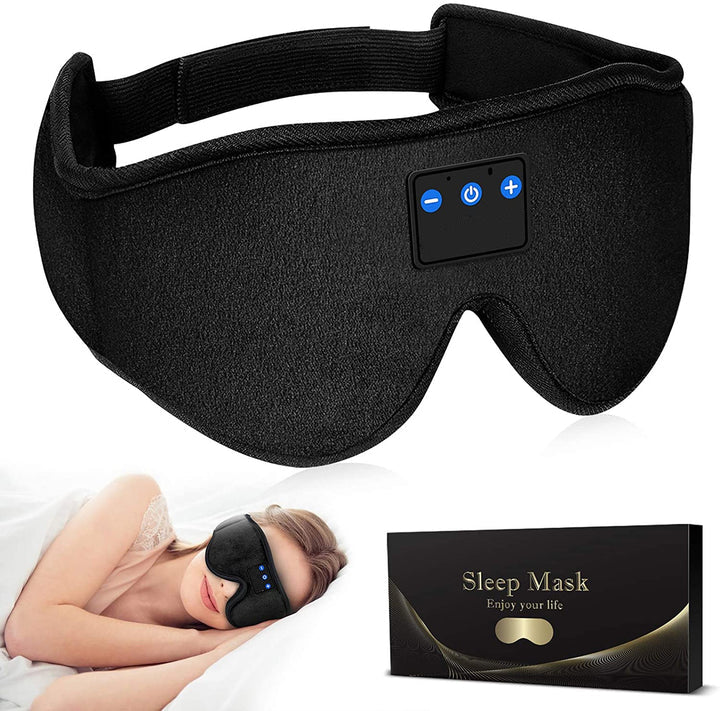 Wireless Music Eye Mask Sleep, Wireless Music Eye Mask, Earbuds for Side Sleeper, Sleep Earbuds, sleep mask, Headphones