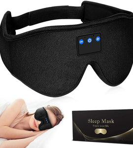 Sleep Mask, Wireless Music Eye Mask Sleep Earbuds for Side Sleeper