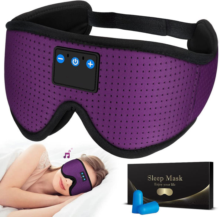 Wireless Music Eye Mask Sleep, Wireless Music Eye Mask, Earbuds for Side Sleeper, Sleep Earbuds, sleep mask, Headphones