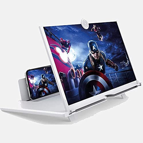 3D HD Mobile Phone Magnifier Projector Screen for Movies, Videos, and Gaming