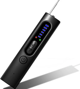 Scanner Device Detector for GPS Tracker Wireless Listening Device Camera Finder 5 Levels Sensitivity 25H Working Time