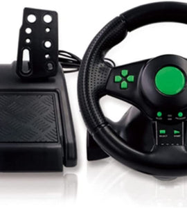 Simulate Racing Game Steering 4 in 1 Gaming Steering Wheel