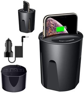Car Wireless Charger Cup Holder