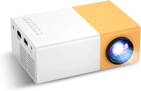 LED Pico Video Projector for Home & Theater with HDMI USB Interfaces and Remote Control