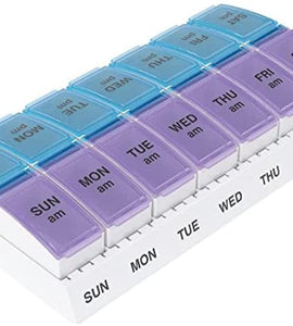 Travel Pill Box Organizer