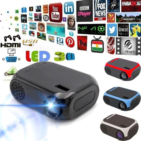 New Portable HD Mini Projector Home and Theater