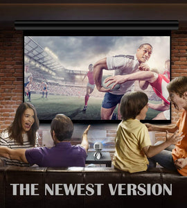 Mini Projector LCD Video Projector for Children & Home Theater HDMI USB AV Micro SD Input and Remote Control