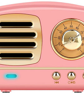 Retro Wireless Vintage Speaker with TF Card Slot