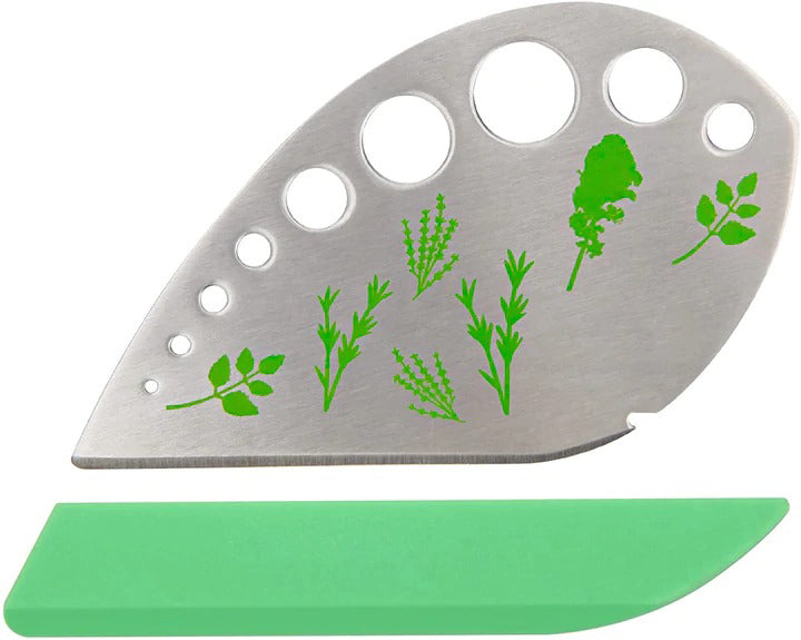 Stainless Steel Kitchen Herb Leaf Stripping Tool