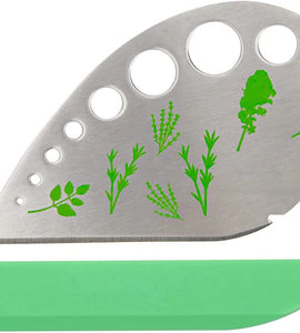 Stainless Steel Kitchen Herb Leaf Stripping Tool