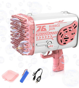 Bubble Machine Gun, Bubble Bazooka Machine 76 Hole