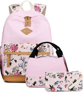 Women Teen Girls School Rucksack College Bookbag Lady Travel