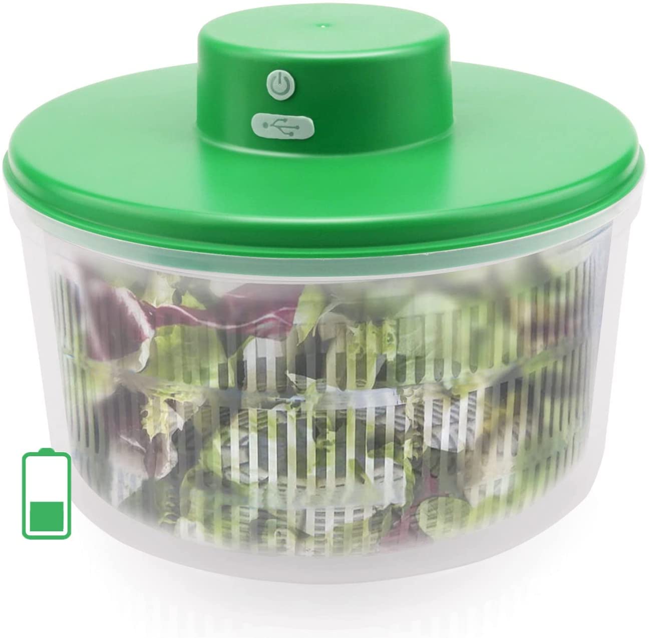 Large Salad Spinner with Washer, Manual Lettuce Spinner Pump Fruit Dryer  Spinner for Vegetable and Fruit with Bowl and Colander Multi-Use Vegetable  Spinner for Home Kitchen Washing & Drying (6 Qt)