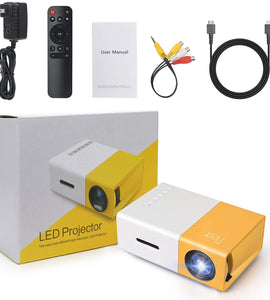 Mini Portable Projector for iOS, Android, Windows, PS5, Laptop, TV-Stick