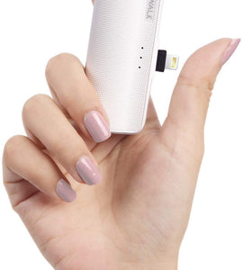 Mini Portable Charger for iPhone with Internal Cable
