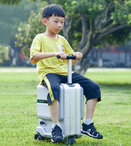 Electric Suitcase Scooter with Handle Design, 26L Smart Riding Carry