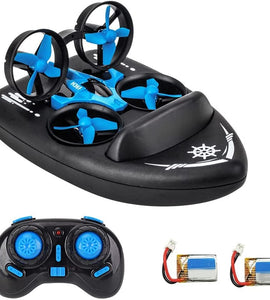 Rotatable Remote Control Drone Toy RC Boat Indoor Outdoor Quadcopter Plane for Boys