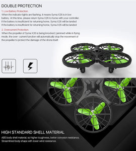Drone Quadcopter Remote Control Airplane Toy Small Drone for Kids