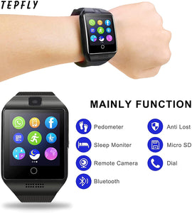 Stepfly Bluetooth Smart Watch with Camera Sim Card