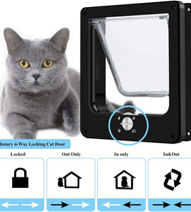 Magnetic Pet Door for Cats, Kitties and Kittens