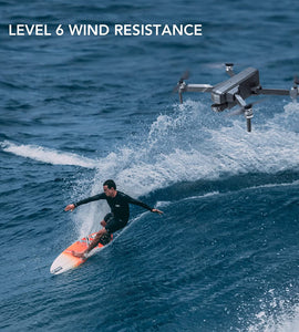 High Quality Drone with 4K HD Camera 9800ft Video Transmission, 3-Axis Gimbal, 2 Batteries, Brushless Motor Level 6 Wind Resistance