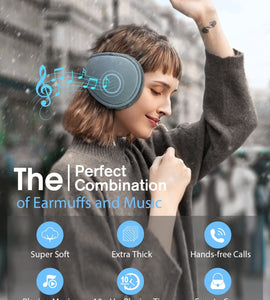 Ear Muffs for Winter Women Men Kids Girls, Ear Warmers Wireless EarMuffs