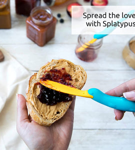 BPA-free & 100% Food Safe - Crepe Spreader, Kitchen Spatula - Fun Gadgets for Foodies - Jar Spatulas for Scooping and Scraping
