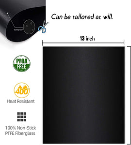 Grill Mats 100% Non Stick Black Grill Mats - Reusable & Easy to Clean