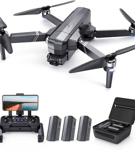 Drone with 4K UHD Camera for Adults, 3-Axis Gimbal (2-Axis + EIS Anti-shake)