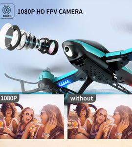 RC Helicopte Drone with 1080P HD Camera for Kids Adults
