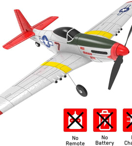 Control Airplane P51D 400 PNP Version No Controller No Battery