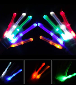 Flashing LED Light Gloves Glow Gloves Autism Toys for Age 3-12 Boys Girls