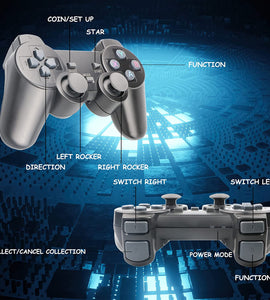 Retro Game Console, Plug and Play Video Games 4K HDMI Output for TV