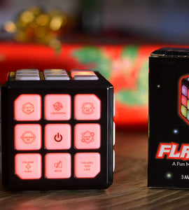 Winning Fingers Flashing Cube Electronic Memory & Brain Game | 4-in-1 Handheld Game for Kids