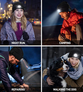 Bluetooth Beanie Hat Stocking Stuffers for Men, Mens Gifts for Christmas