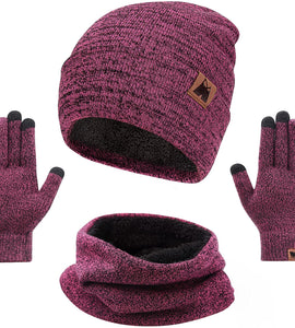 Hat Scarf and Glove Set