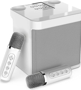 Kids Portable Bluetooth Speaker, HD Sound PA System, Singing Machine with Echo