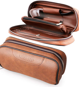 PU Leather Tobacco Smoking Wood Pipe Pouch case/Bag