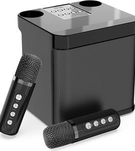 Kids Portable Bluetooth Speaker, HD Sound PA System, Singing Machine with Echo