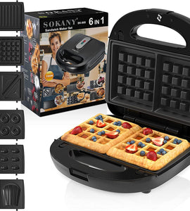 Chefore 6 in 1 Panini Press Grill