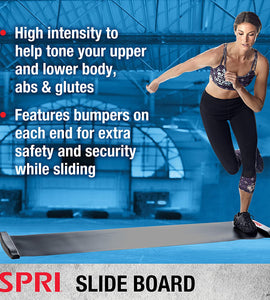 Sliding Booties, Mesh Carrying Bag and Exercise Guide for Low Impact Balance