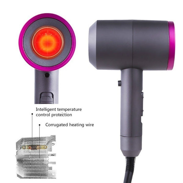 Thermostatic Hair Dryer with Negative Ion Technology